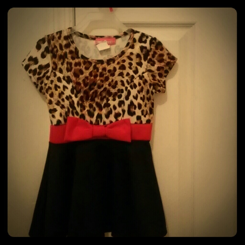 Leopard Toddler Dress